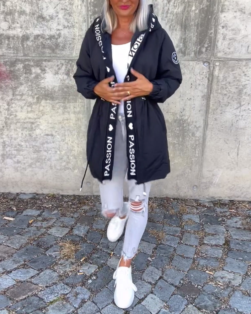 Nathalia™ - Classic Jacket with Zip Closure