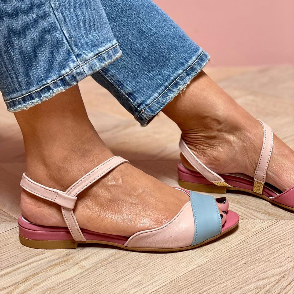 Ellela - Color Block Flats