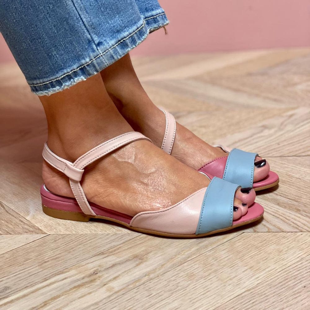 Ellela - Color Block Flats