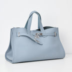 BEVERLEY - Large Capacity Genuine Cowhide Leather Tote Bag for Work & Travel