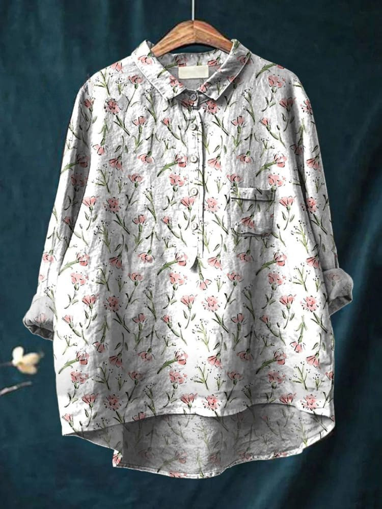 Emmie | Floral Serenity Shirt