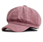 Nicki - Corduroy Baker Boy Cap
