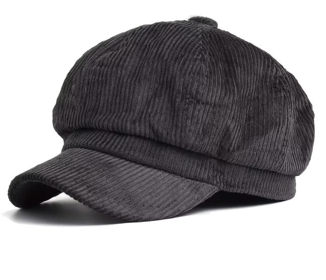 Nicki - Corduroy Baker Boy Cap