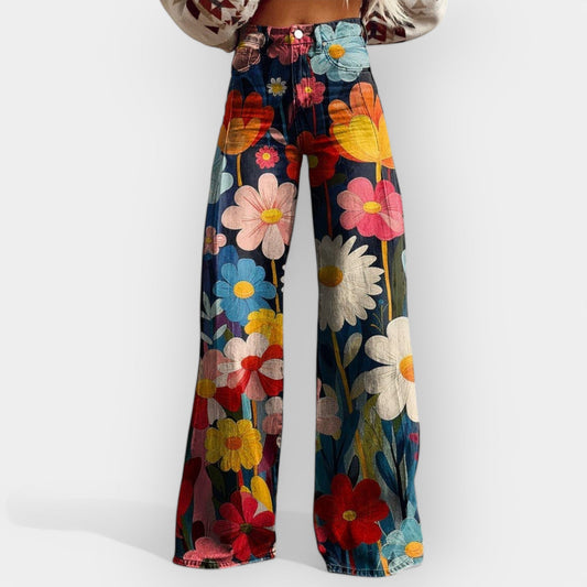 Blooming Flare Trousers