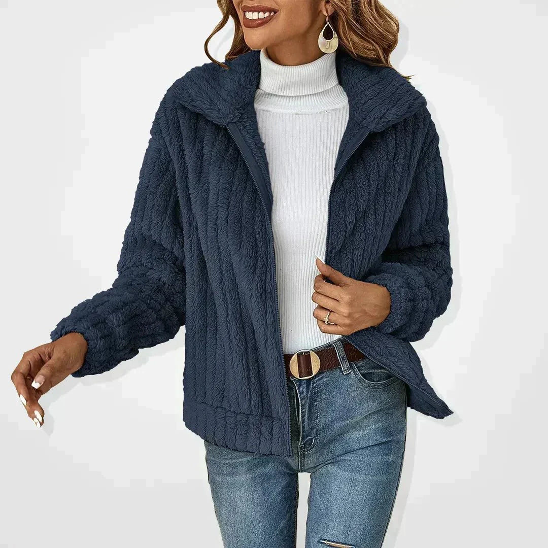 Rhonda - Casual plushy cardigan - Sweaters & Cardigans - MOOD Melbourne