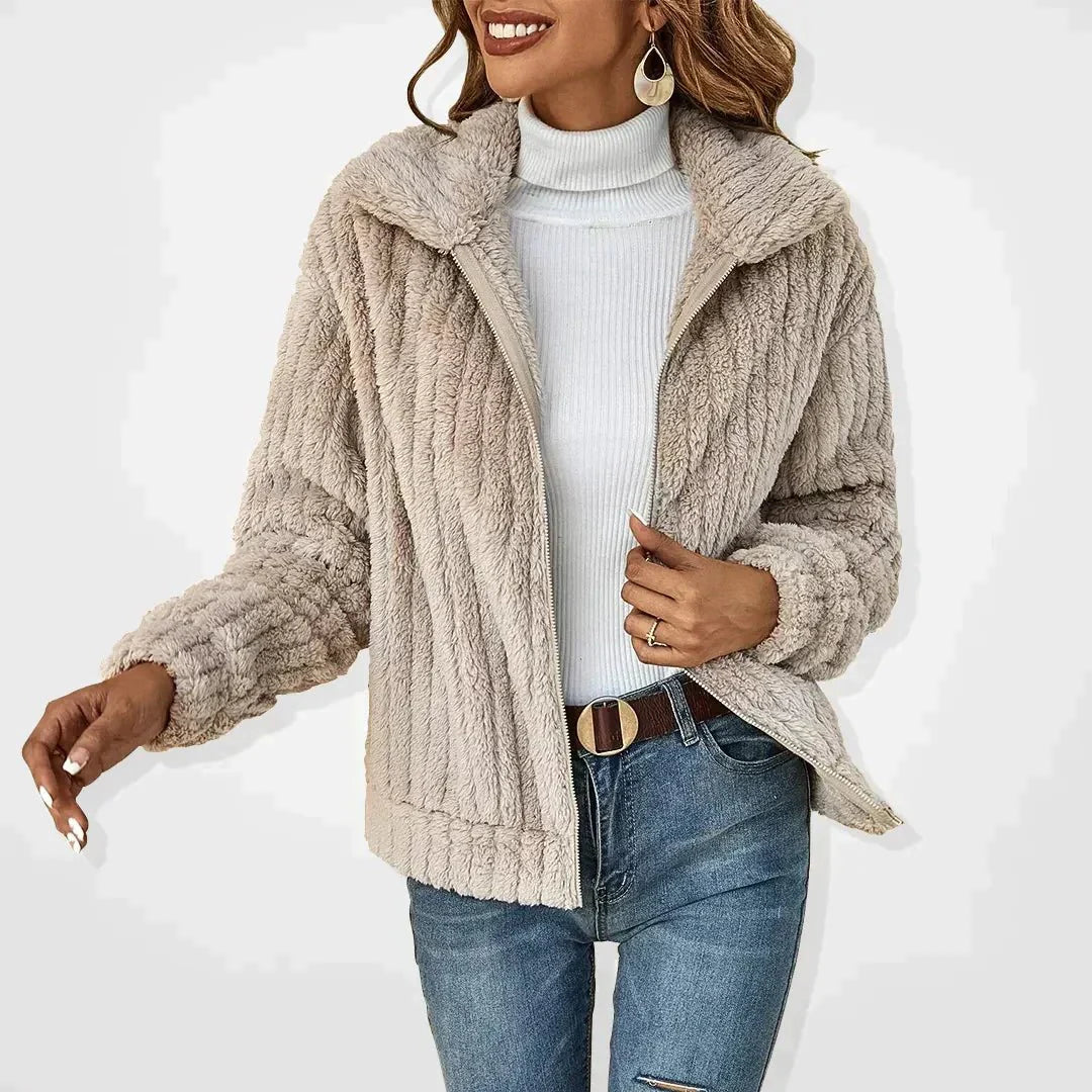 Rhonda - Casual plushy cardigan - Sweaters & Cardigans - MOOD Melbourne