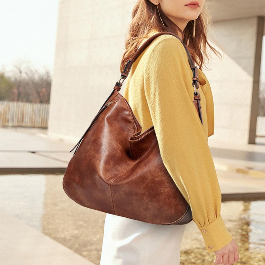 The Slouchy Soft Hobo Handbag 3-Piece Set