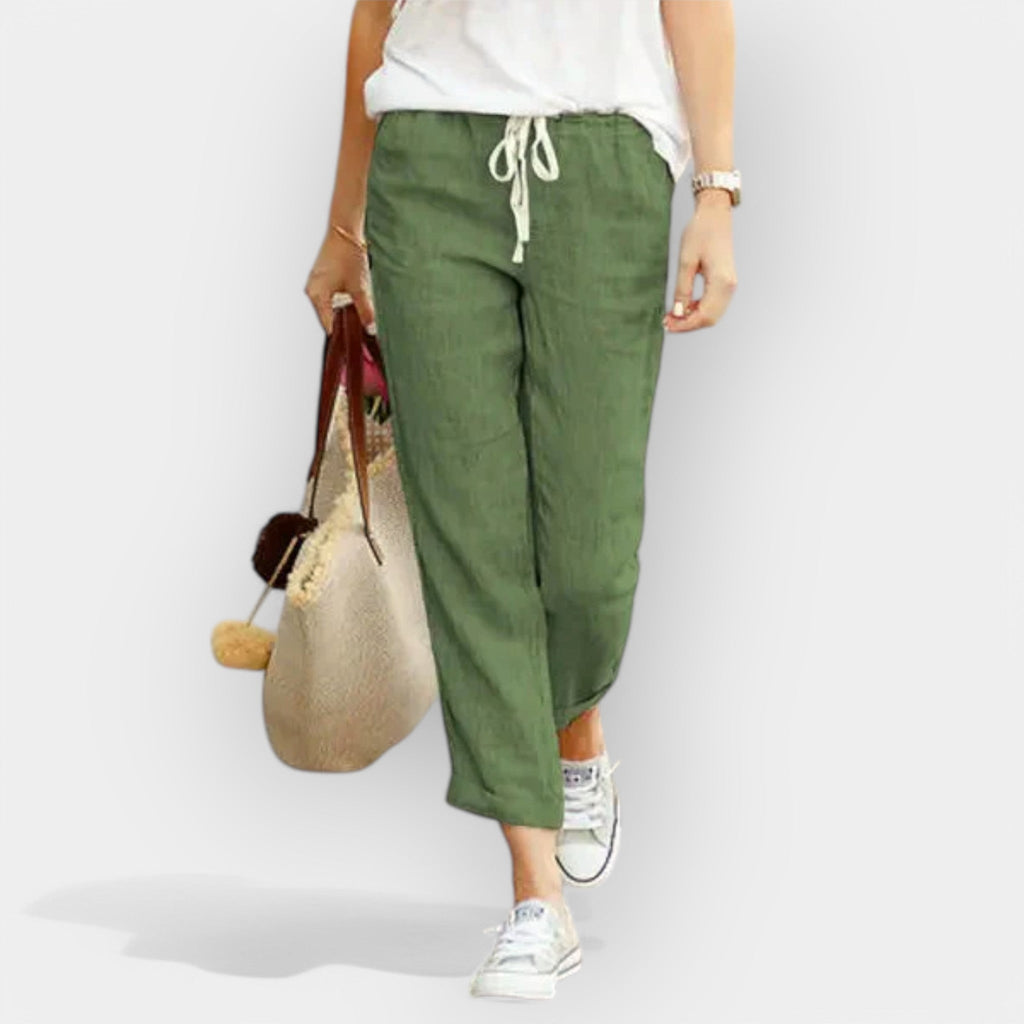Breathable Cotton Trousers